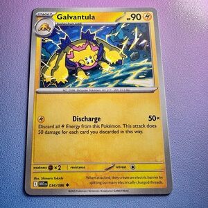 galvantula - 034/086 (uncommon) — pokemon: white flare